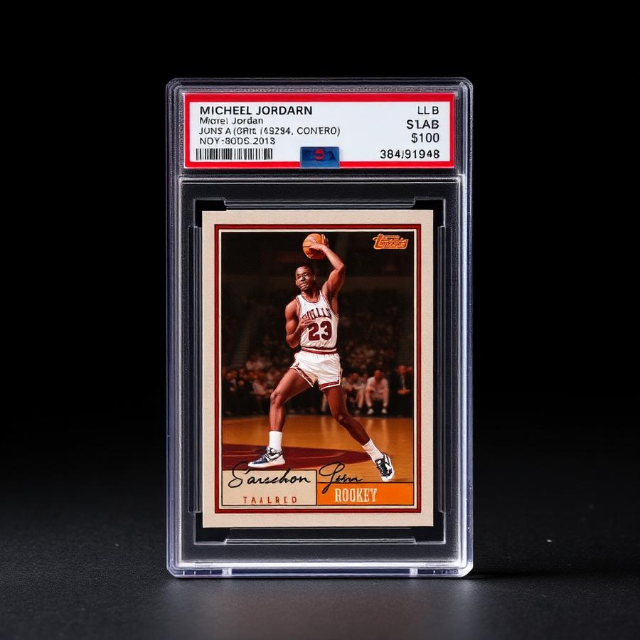 1986 Fleer #57 Michael Jordan RC