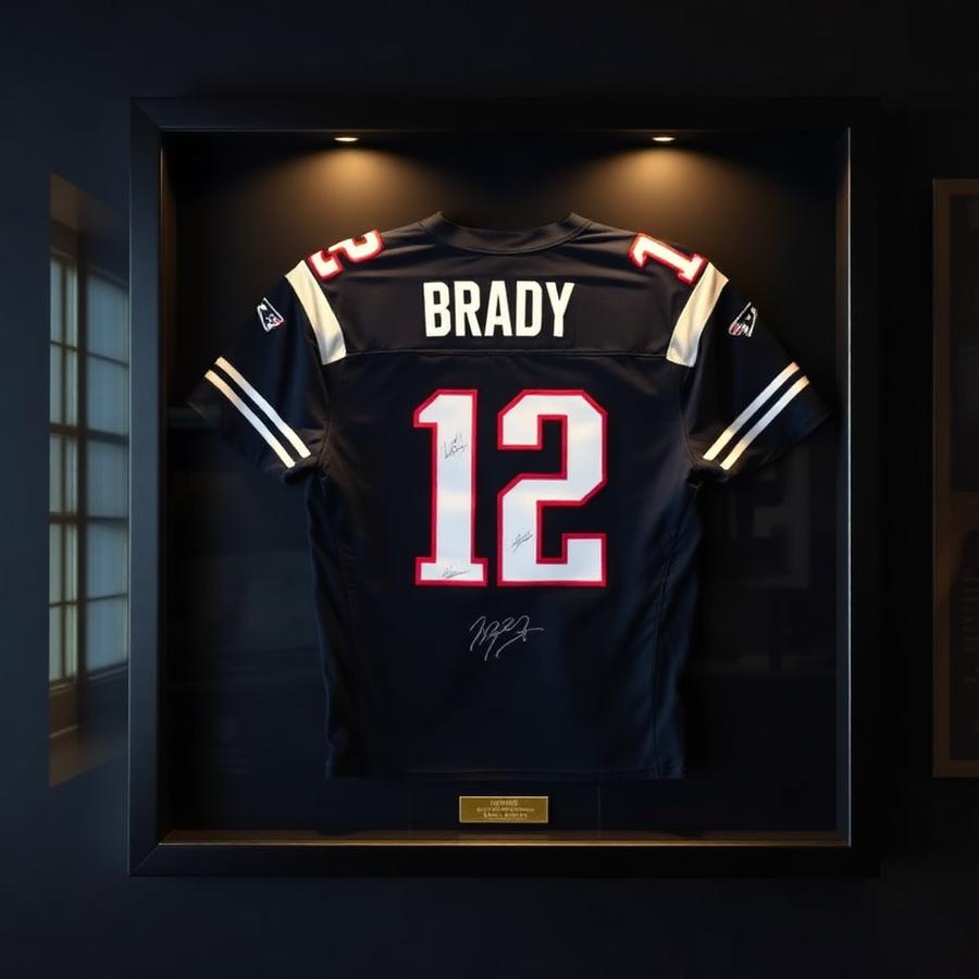 Tom Brady Signed Patriots Jersey